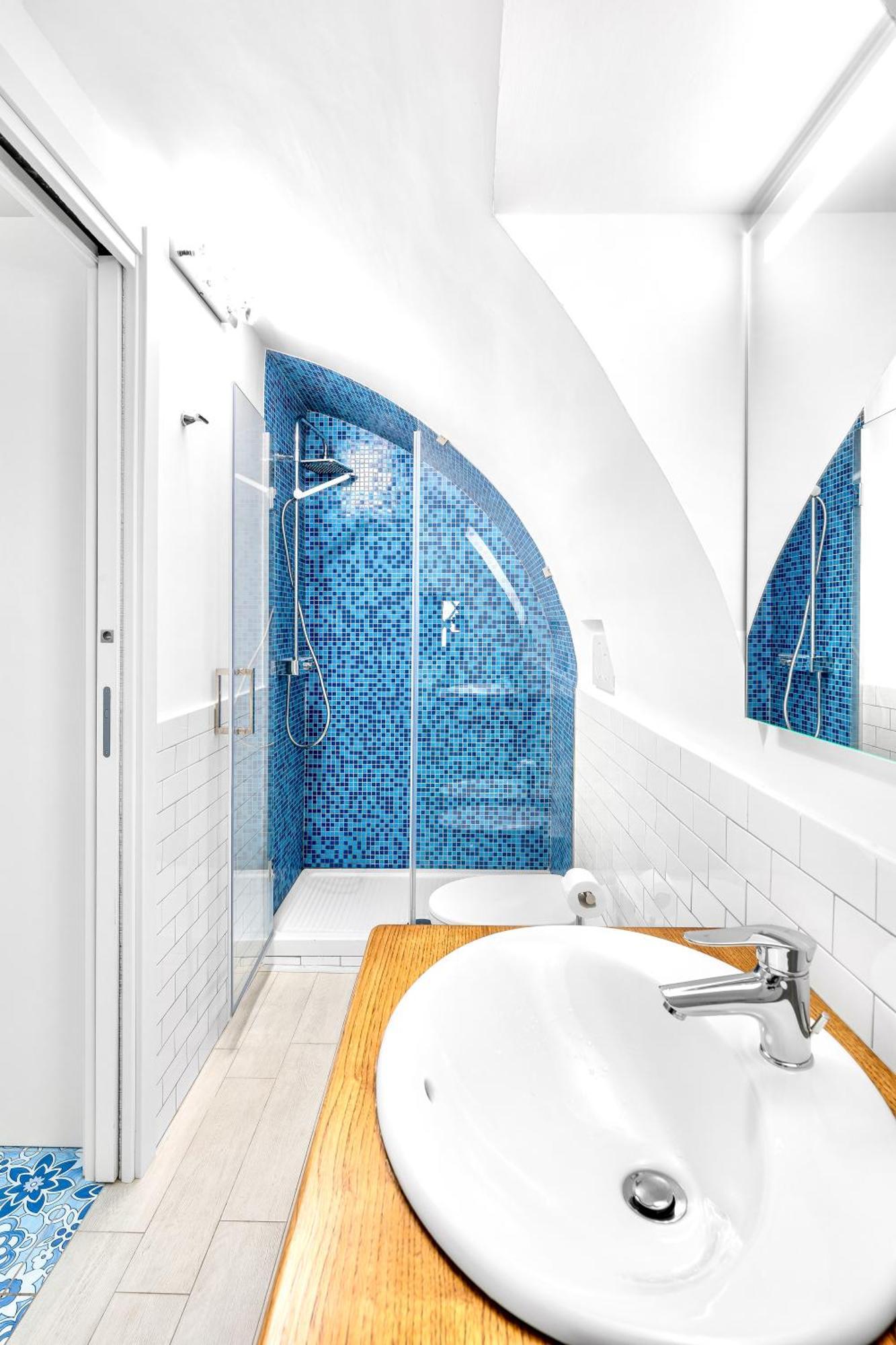 Luxe Minimal Duplex, Amalfi Coast - Airhome Vico Equense Kültér fotó